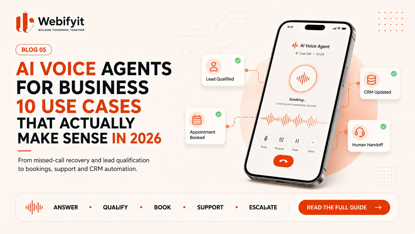 AI Voice Agents for Business: 10 Use Cases That Actually Make Sense in 2026
